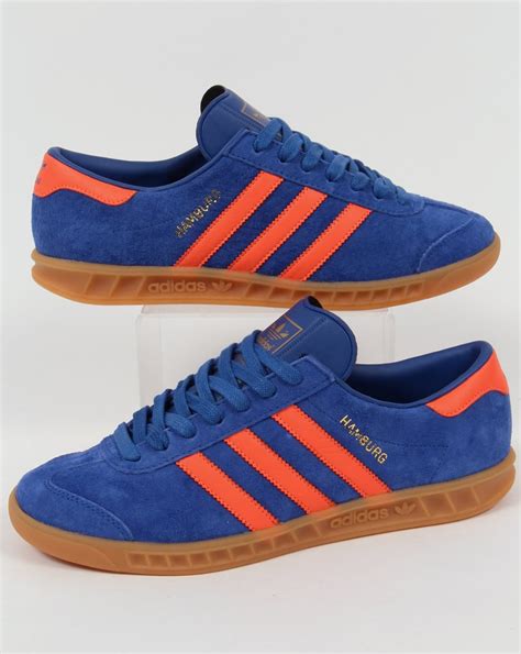 adidas hamburg blauw|adidas hamburg blue orange.